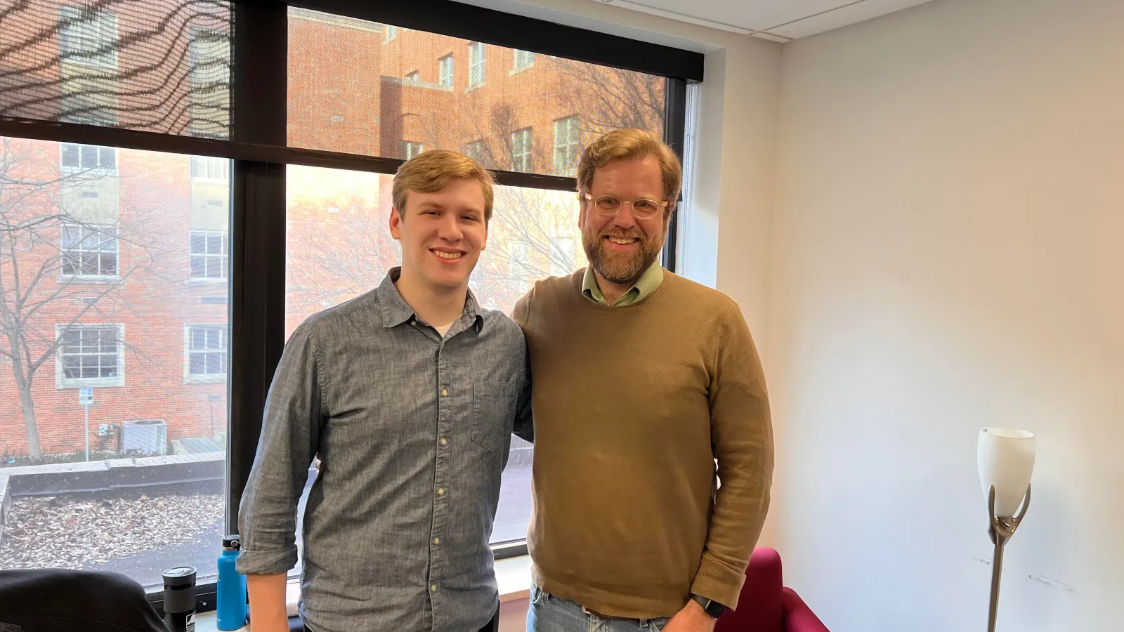 Samuel Palazzo and Jonathan Combs-Schilling