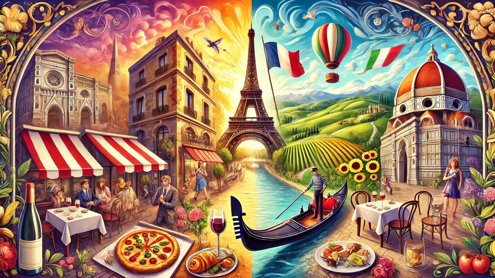 French & Italian merge