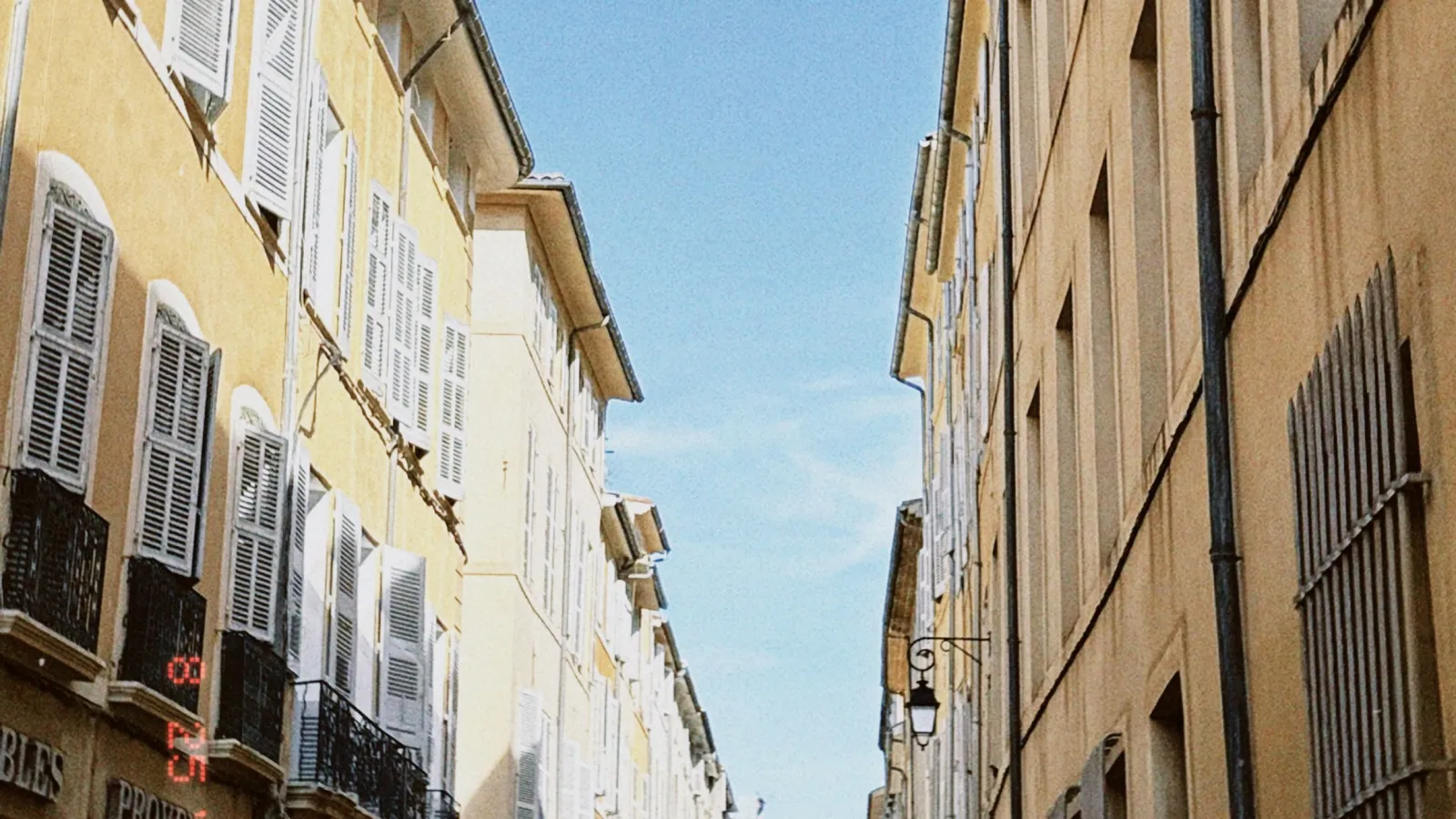 street in Aix-en-Provence, France