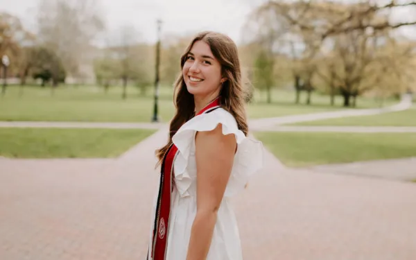 Lu Kurucz graduation portrait